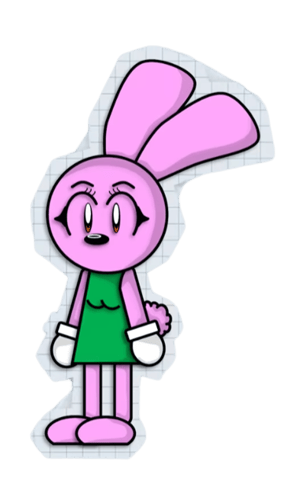 This is the Avatar Image for the Rosey (DannoCalDrawings) AI Voice and Text to Speech Generator